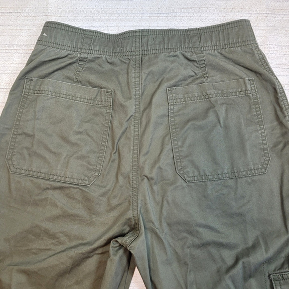 Abercrombie & Fitch Pants Women Fit 28x30 (Tag 26) Cargo Military Paratrooper Y2 - Picture 5 of 12